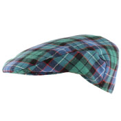 County Flat Cap, Individual Sized to Order, Galbraith Tartan